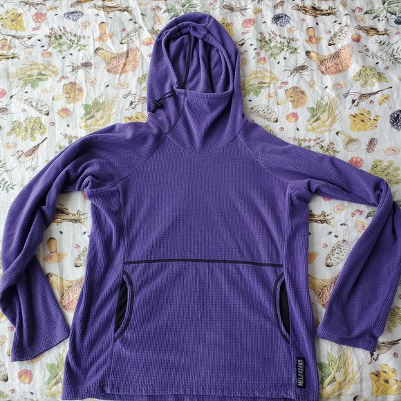 Melanzana Other - Melanzana Men's Micro Grid Hoodie Purple